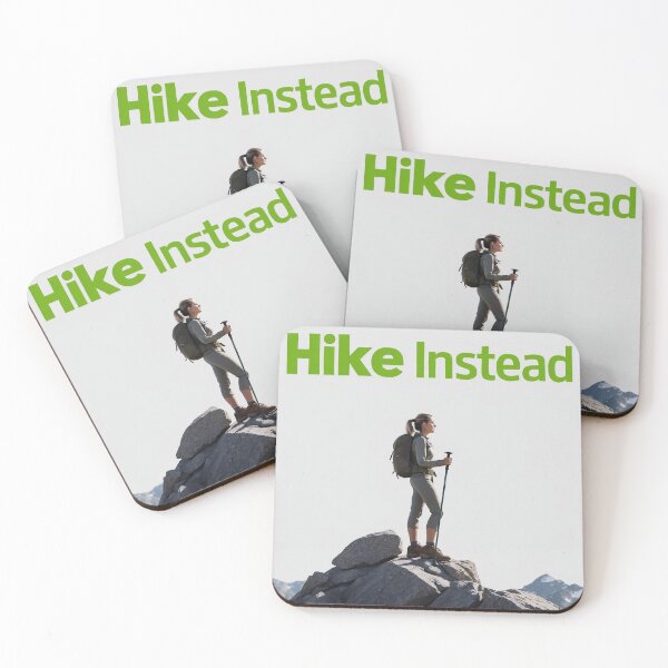 Item preview, Hike Instead designed and sold by Wilderness Algorithm.