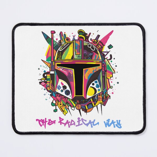 Item preview, Vibrant Pop Art Helmet - Black Visor - Violet/Pink/Blue Gradient Text designed and sold by Artsy Sharky.