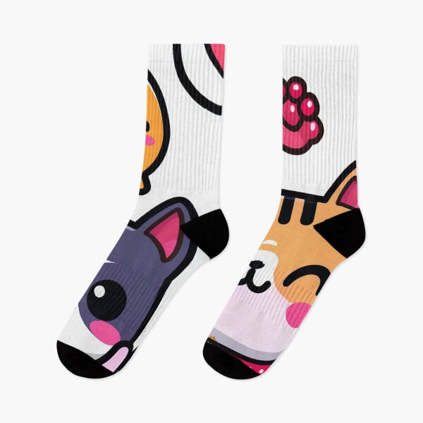 Item preview, “Charming Cartoon Cat Companions - Cute Kawaii Feline Friends” designed and sold by EidansEmpire.