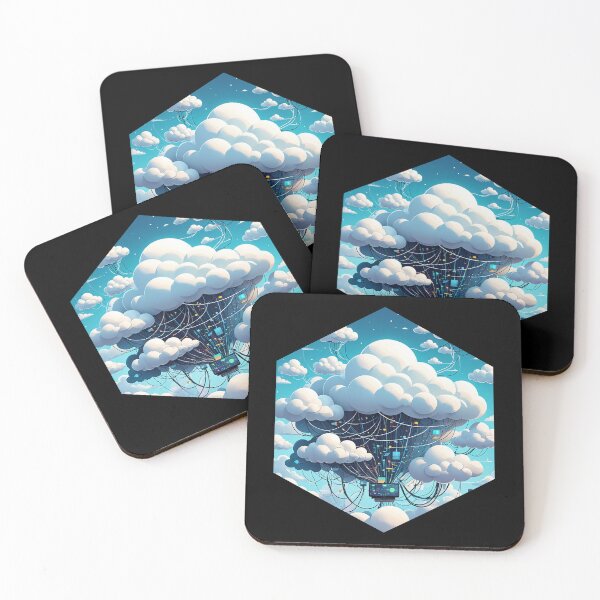 Item preview, Cloud Computing Cartoon designed and sold by AbsoluteA.