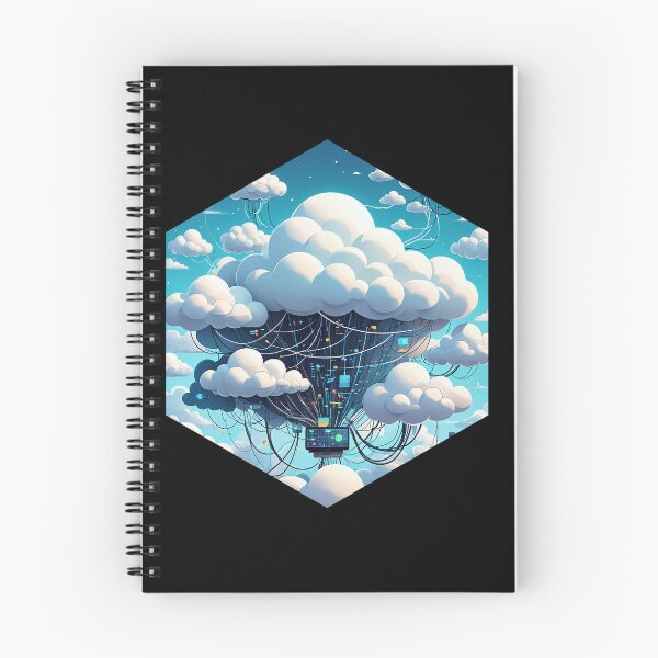 Item preview, Cloud Computing Cartoon designed and sold by AbsoluteA.