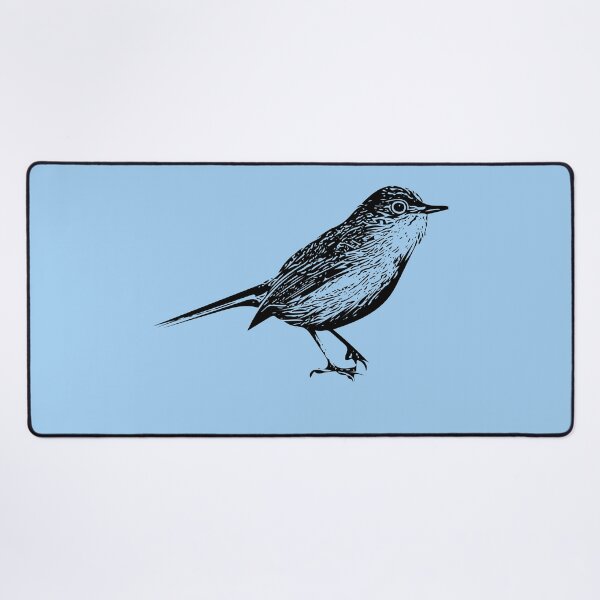 Item preview, Blue-gray Gnatcatcher Black Design designed and sold by designsasstultd.