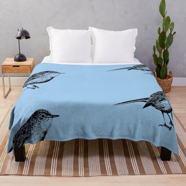 Item preview, Blue-gray Gnatcatcher Black Design  designed and sold by designsasstultd.