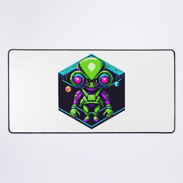Item preview, Retro Pixel Alien designed and sold by AbsoluteA.