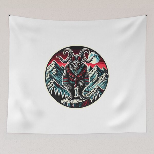 Item preview, Krampus hikers and campers designed and sold by nodij.