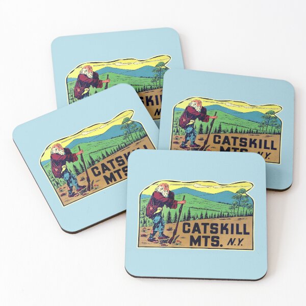 Item preview, Catskill Mountains New York USA Vintage Decal designed and sold by MartinRivas.