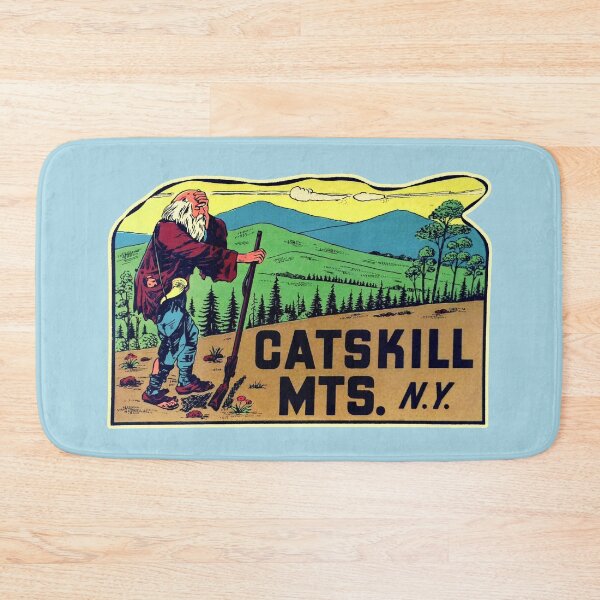 Item preview, Catskill Mountains New York USA Vintage Decal designed and sold by MartinRivas.