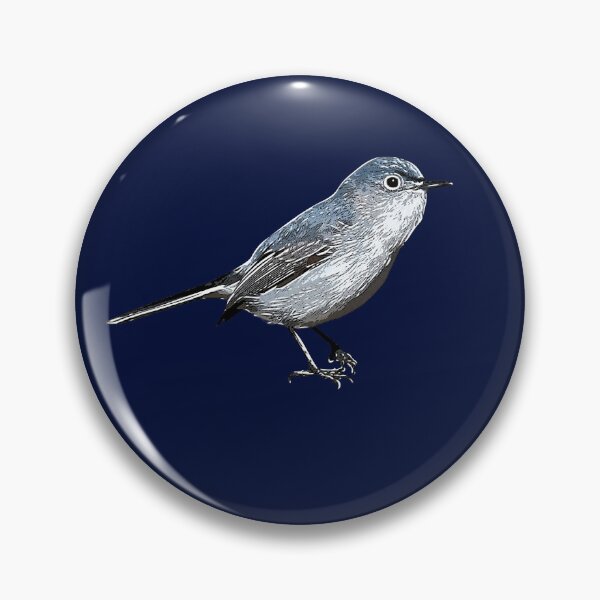 Item preview, Blue-gray Gnatcatcher White Alternate Design  designed and sold by designsasstultd.