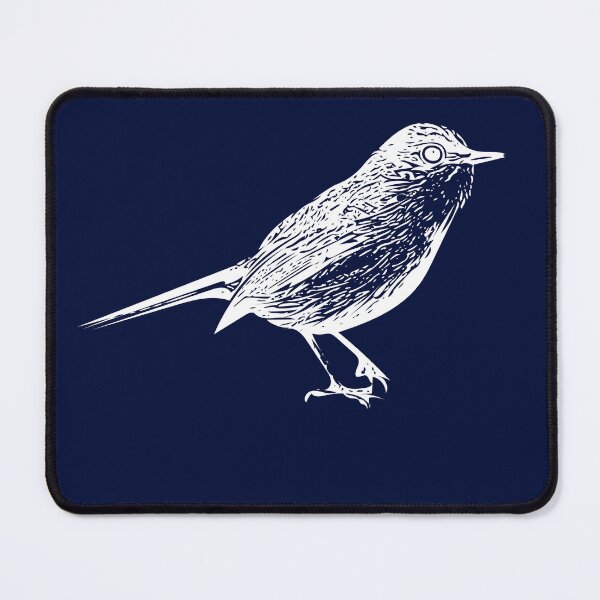 Item preview, Blue-gray Gnatcatcher White Design  designed and sold by designsasstultd.
