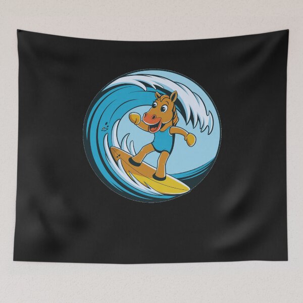 Item preview, Funny animals surfing the waves  designed and sold by AnimalsDH305.
