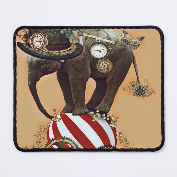 Item preview, Steampunk Circus Elephant Ball Balancing designed and sold by ptchris65.