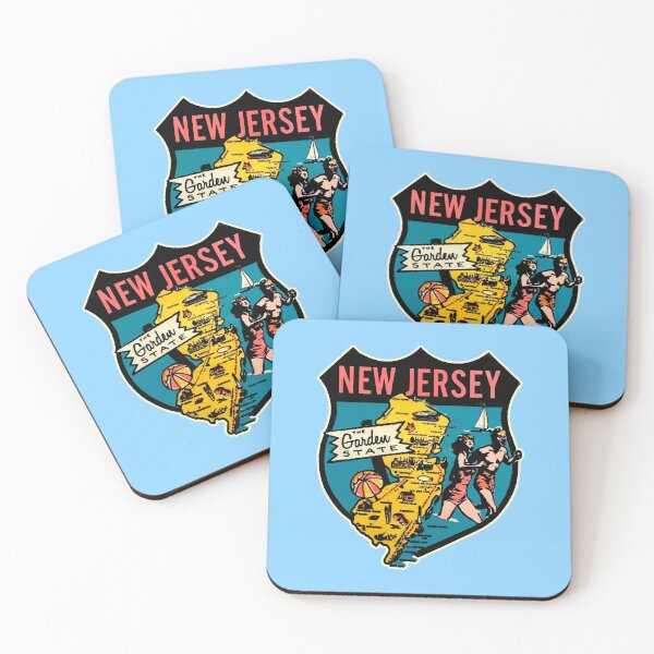 Item preview, New Jersey USA Vintage Decal designed and sold by MartinRivas.
