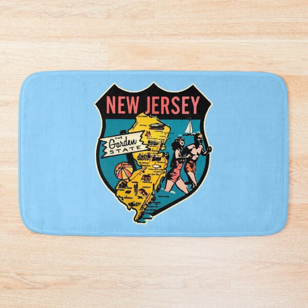 Item preview, New Jersey USA Vintage Decal designed and sold by MartinRivas.