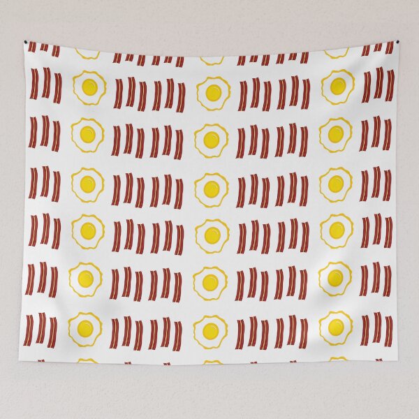 Item preview, Bacon And Eggs Pattern designed and sold by Sartoris Art.
