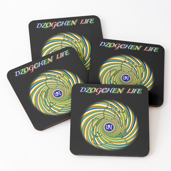 Item preview, Dzogchen Life, Ah, Tibetan, Rainbow body, Bodhisattva, Buddhist, Black Background designed and sold by MayGreenAbgrall.