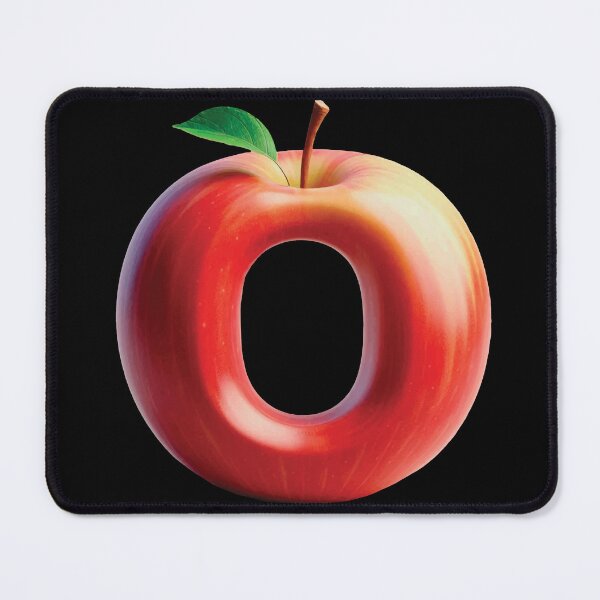 Item preview, APPLE LETTER O designed and sold by ART-TYPE.