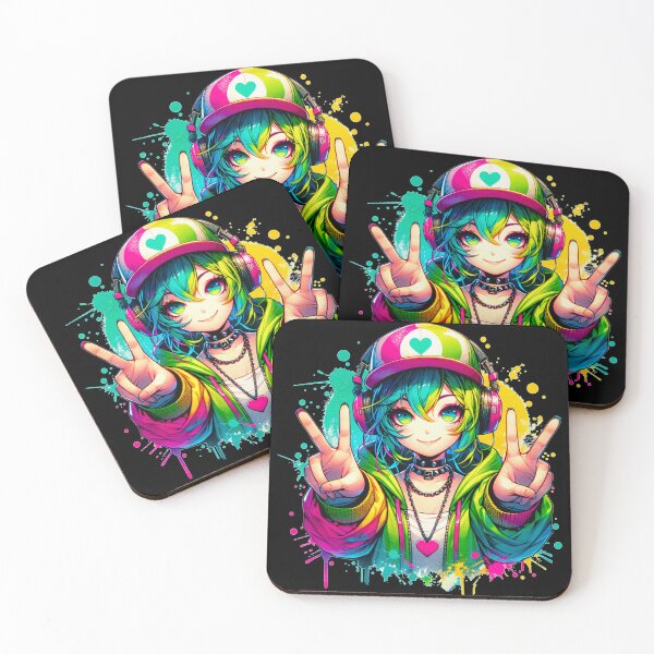 Item preview, Graffiti Anime Girls designed and sold by MamaCsTees.