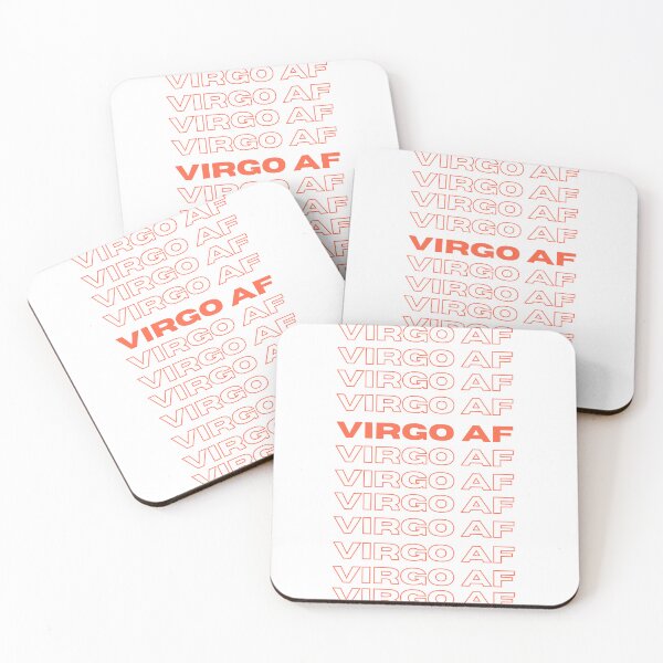 Item preview, Virgo AF minimalist lettering designed and sold by DesignCollectiv.