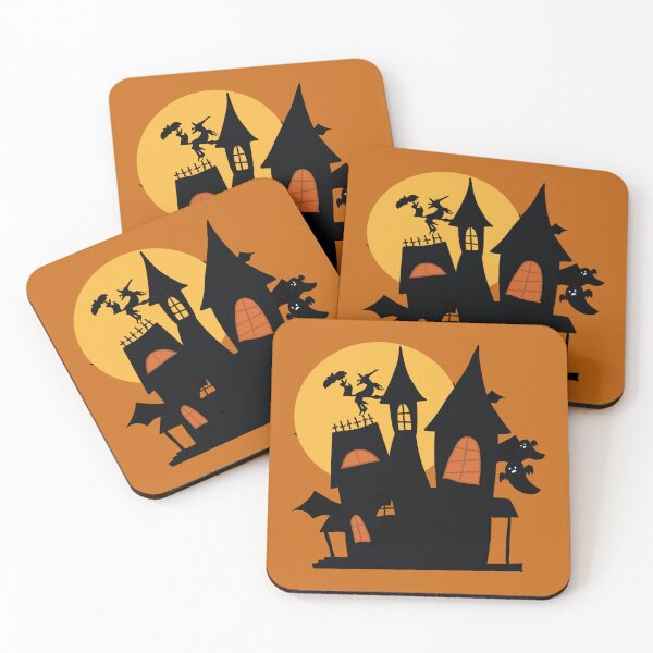 Item preview, Halloween motif designed and sold by VintageArtByIda.