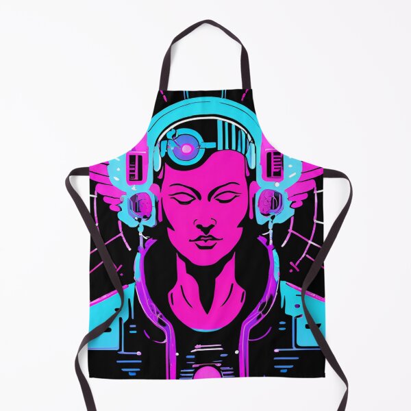 Item preview, Neon-Glowing Cyberpunk Angel T-Shirt - Futuristic Hip God with Electric Halo Art D8 designed and sold by pixelandcrafted.
