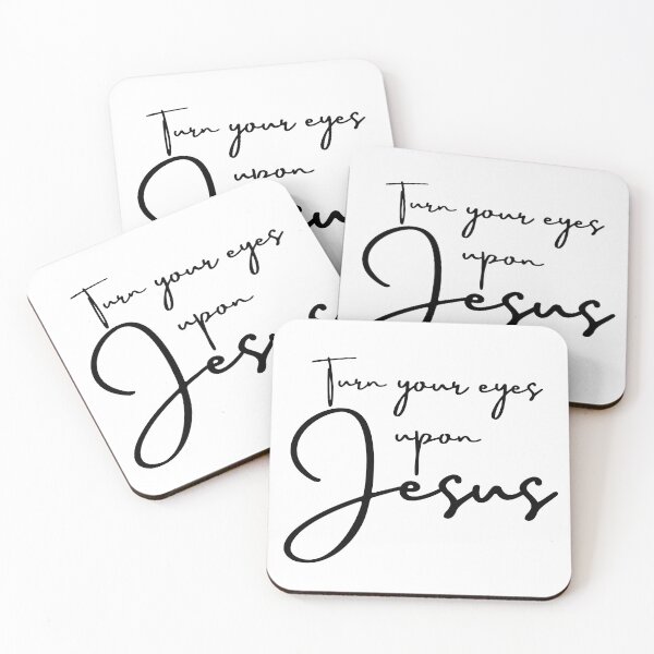 Item preview, Turn Your Eyes Upon Jesus designed and sold by ChristInHymn.