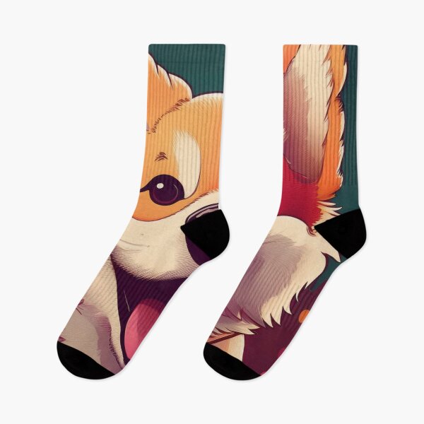 Item preview, Cheerful Shiba Inu - Vibrant Floral Delight designed and sold by EidansEmpire.