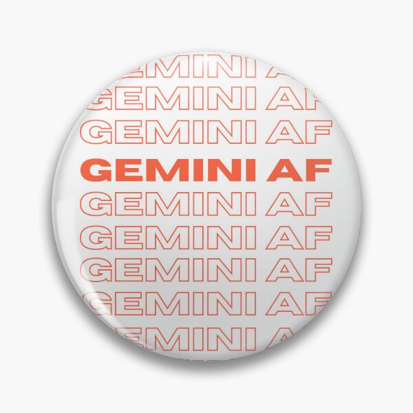 Item preview, Gemini AF minimalist lettering designed and sold by DesignCollectiv.
