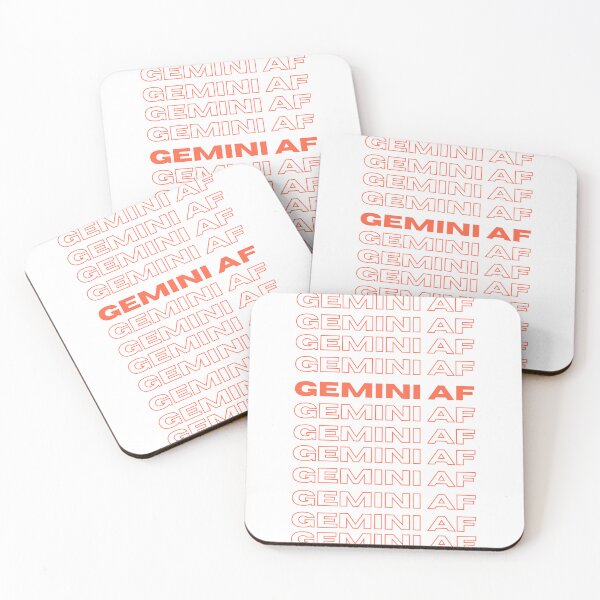 Item preview, Gemini AF minimalist lettering designed and sold by DesignCollectiv.
