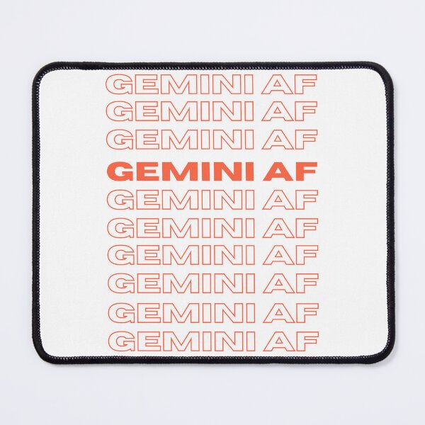 Item preview, Gemini AF minimalist lettering designed and sold by DesignCollectiv.