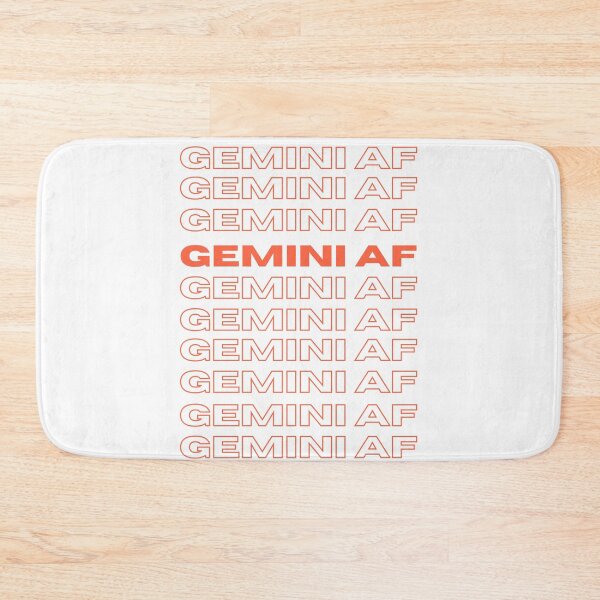 Item preview, Gemini AF minimalist lettering designed and sold by DesignCollectiv.
