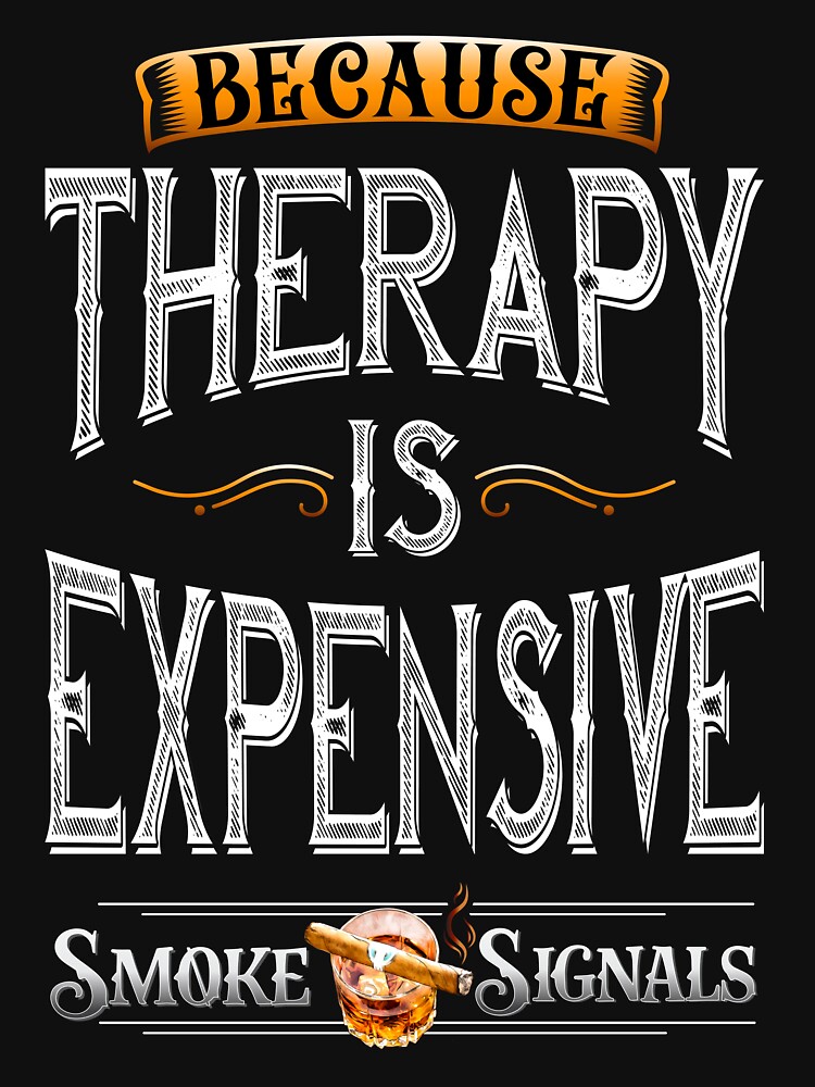Thumbnail 7 of 7, Classic T-Shirt, Smoke Signals Official T-Shirt Therapy designed and sold by TheSmokeSignals.