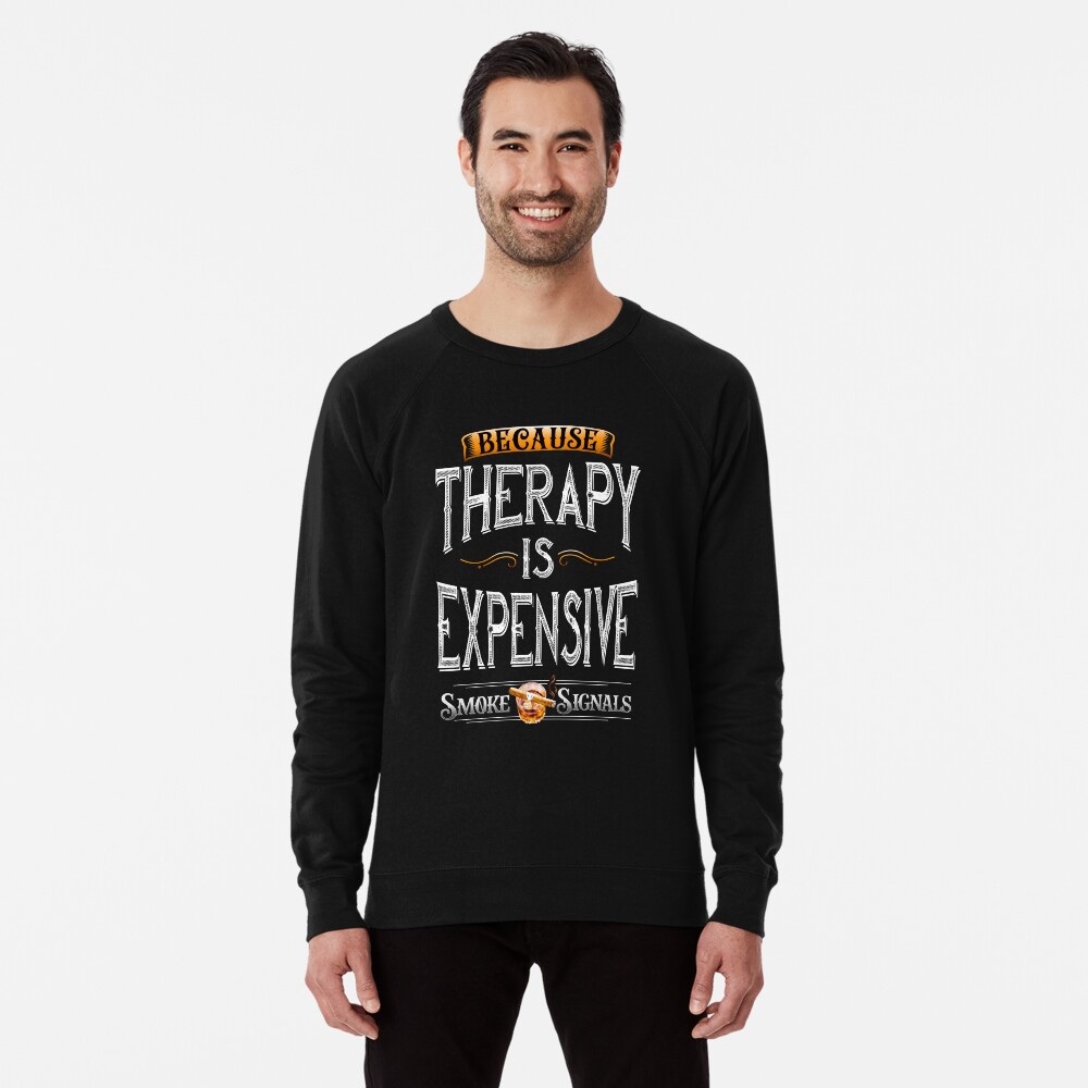 Item preview, Lightweight Sweatshirt designed and sold by TheSmokeSignals.