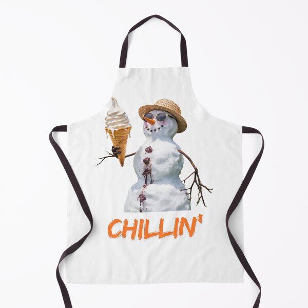 Item preview, Chillin’ snowman with ice cream designed and sold by ArT-shirtsR.