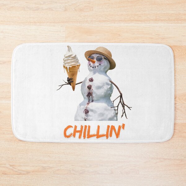 Item preview, Chillin’ snowman with ice cream designed and sold by ArT-shirtsR.