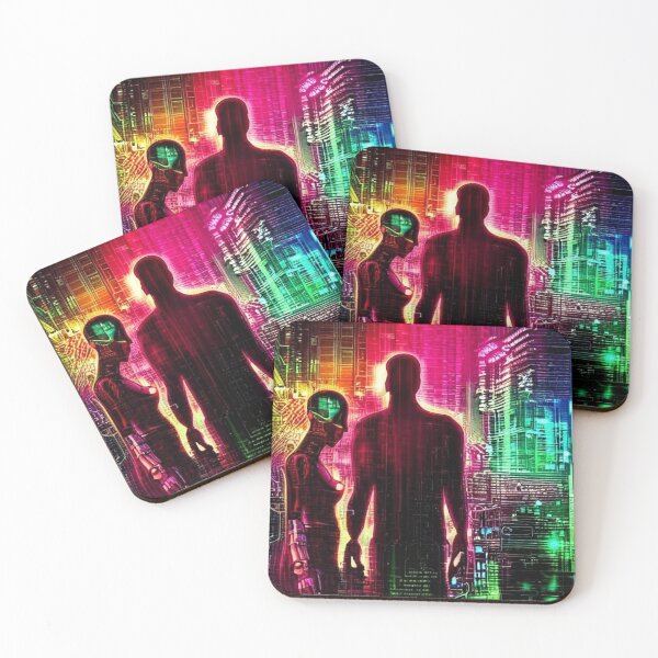 Item preview, A vision of the future, cyberpunk style designed and sold by NokenaDesign.
