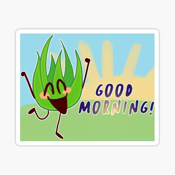 Item preview, BFB GRASSY - good morning! designed and sold by gilshaelos.