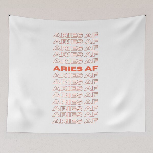Item preview, Aries AF minimalist lettering designed and sold by DesignCollectiv.