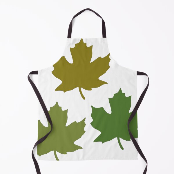 Item preview, Colorful maple leaves. Intense green, olive, yellow-brown. designed and sold by My-fake-places.