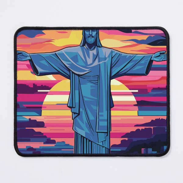 Item preview, Brazilian Christ the Redeemer Paper Art designed and sold by paulo silveira.