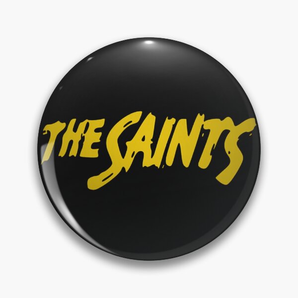 Item preview, THE SAINTS Logo Art designed and sold by MetalRockMusic.