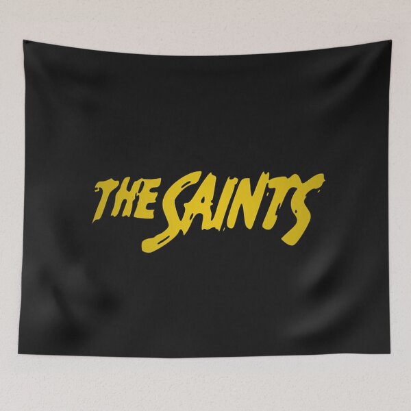 Item preview, THE SAINTS Logo Art designed and sold by MetalRockMusic.