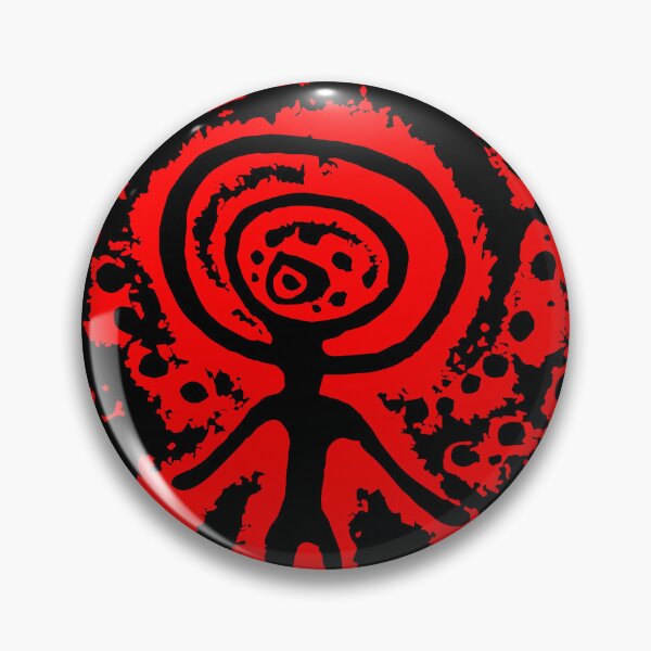Item preview, SUN HEADED DEITY. TANGALY. RED. designed and sold by 5hertz.