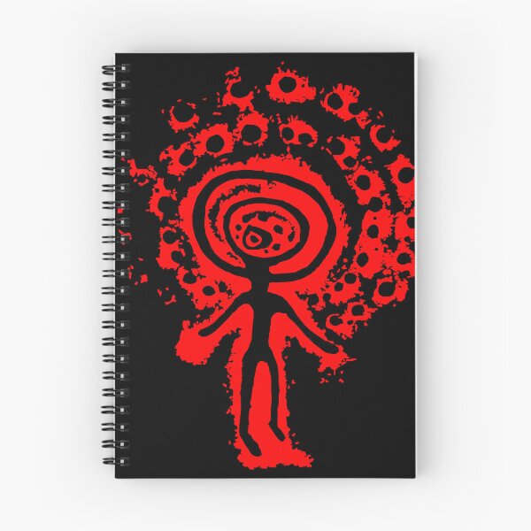 Item preview, SUN HEADED DEITY. TANGALY. RED. designed and sold by 5hertz.