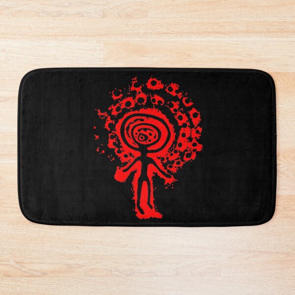 Item preview, SUN HEADED DEITY. TANGALY. RED. designed and sold by 5hertz.