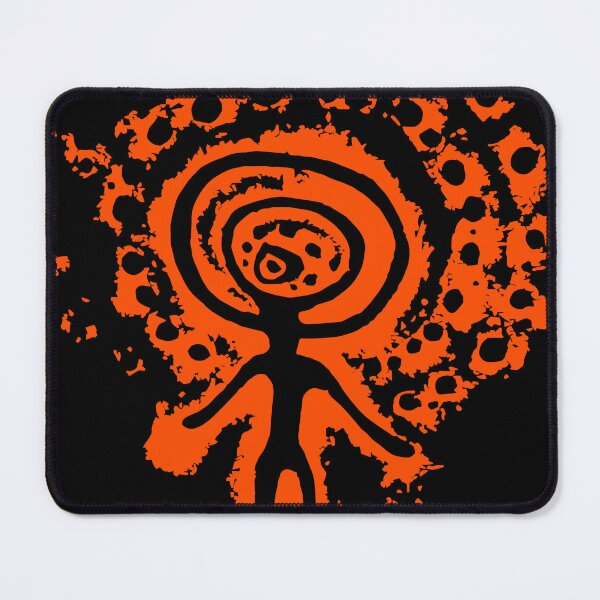 Item preview, SUN HEADED DEITY. TANGALY. ORANGE. designed and sold by 5hertz.