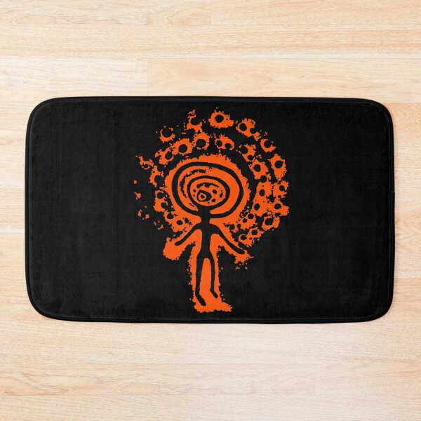 Item preview, SUN HEADED DEITY. TANGALY. ORANGE. designed and sold by 5hertz.