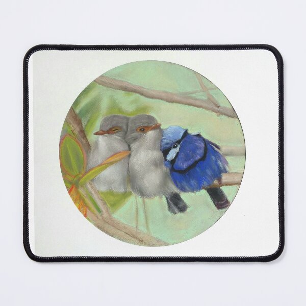 Item preview, Three Fairy Wrens  designed and sold by JessicaKeegan.