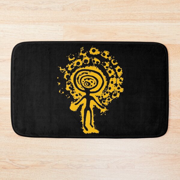 Item preview, SUN HEADED DEITY. TANGALY. YELLOW. designed and sold by 5hertz.