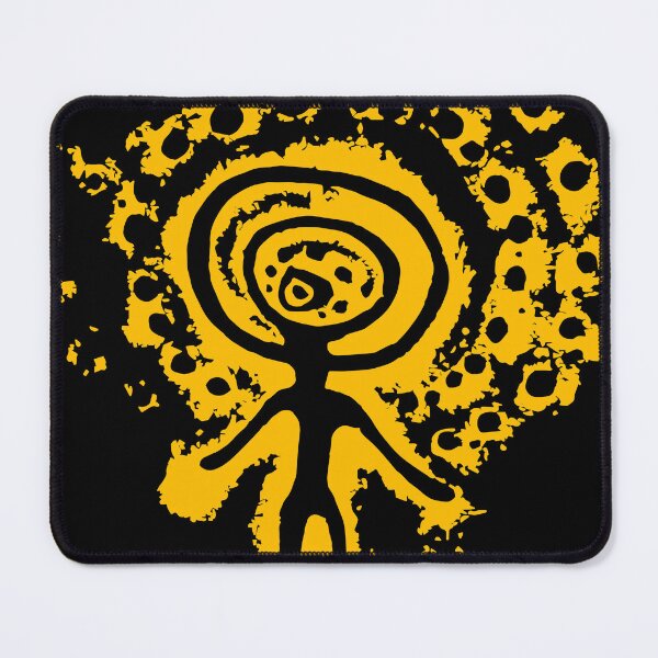 Item preview, SUN HEADED DEITY. TANGALY. YELLOW. designed and sold by 5hertz.