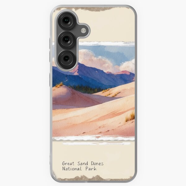 Item preview, Great Sand Dunes National Park Postcard Vintage Retro Travel designed and sold by TravelPostcardGems.